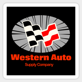 Western Auto Supply Company Sticker